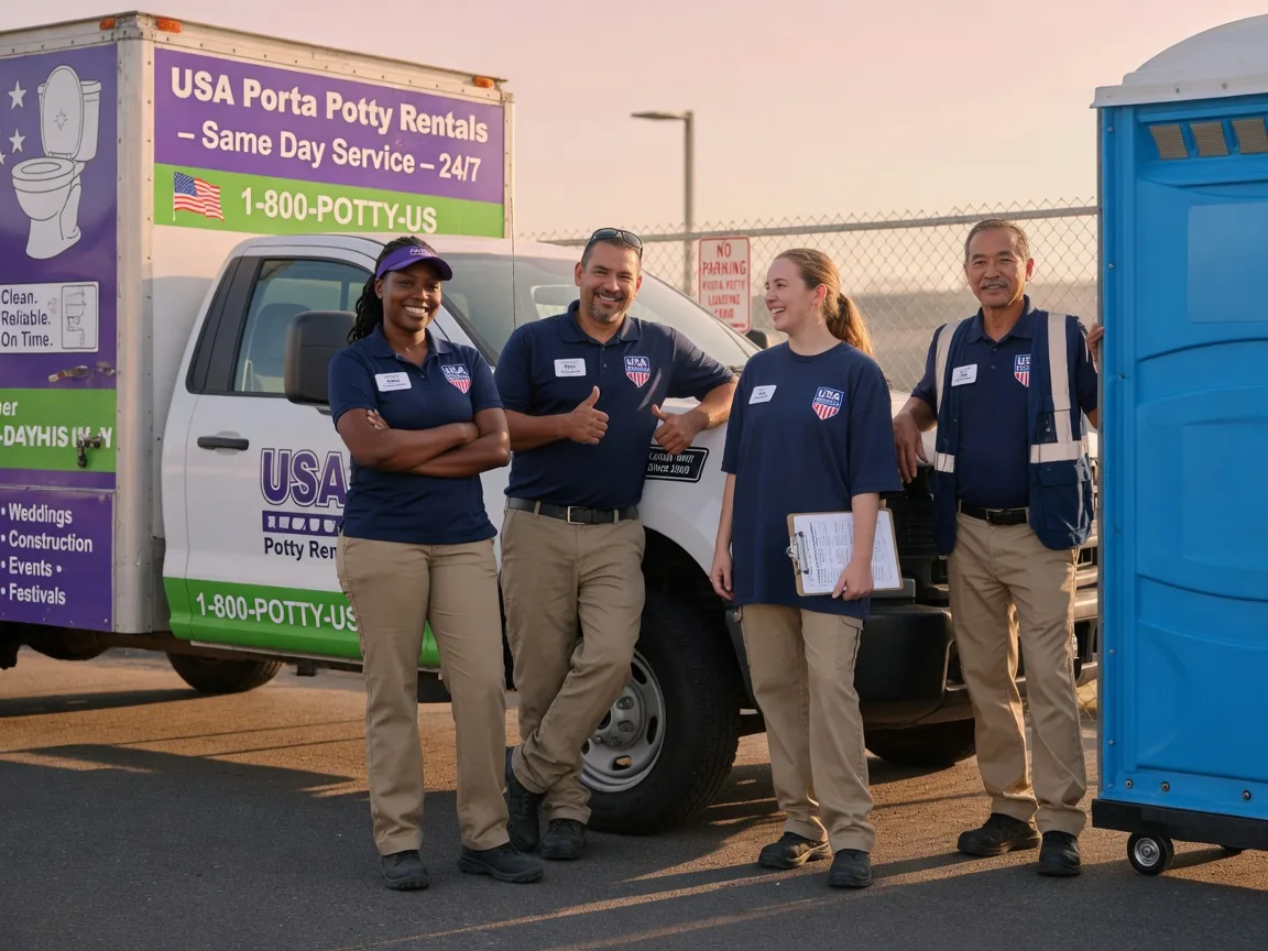 Porta Potty Rental company in West Point, CA